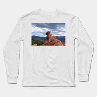 Garden of the Gods Falling Rock Long Sleeve T-Shirt